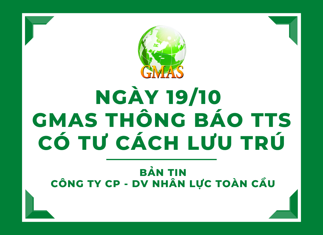 NGAY 1910 GMAS THONG BAO TTS CO TU CACH LUU TRU