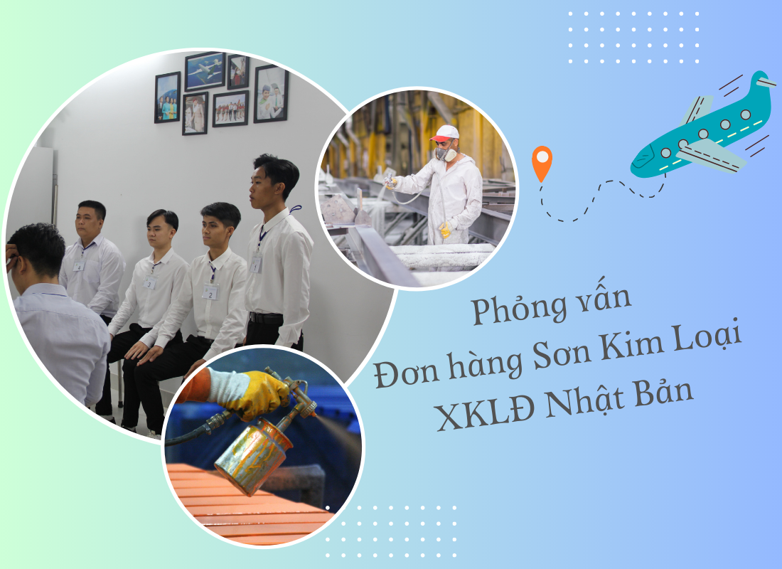 XKLĐ NHẬT BẢN 2023 - PHỎNG VẤN ĐƠN HÀNG SƠN KIM LOẠI