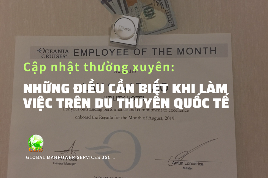 những diều cần biết khi làm việc trên du thuyền quốc tế 1