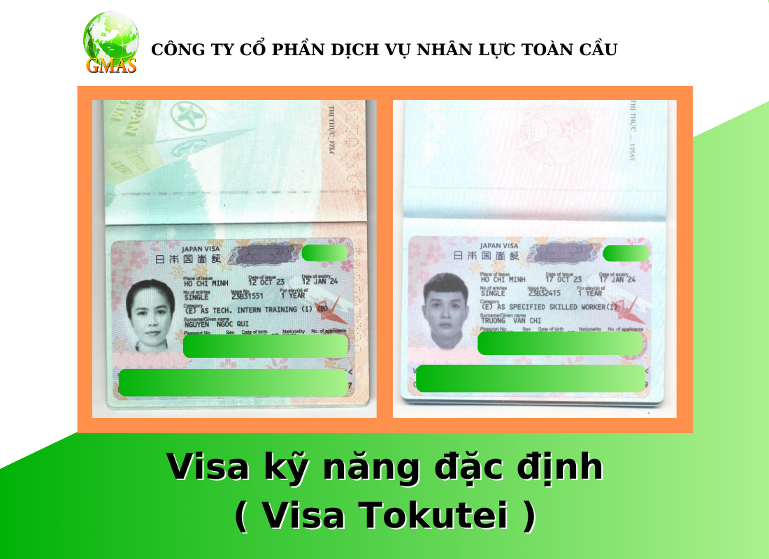 VISA KỸ NĂNG ĐẶC ĐỊNH ( VISA TOKUTEI ) 16 visa