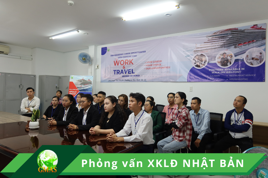 24/04/2024, GMAS tổ chức phỏng vấn đơn hàn SƠN - XKLĐ NHẬT BẢN