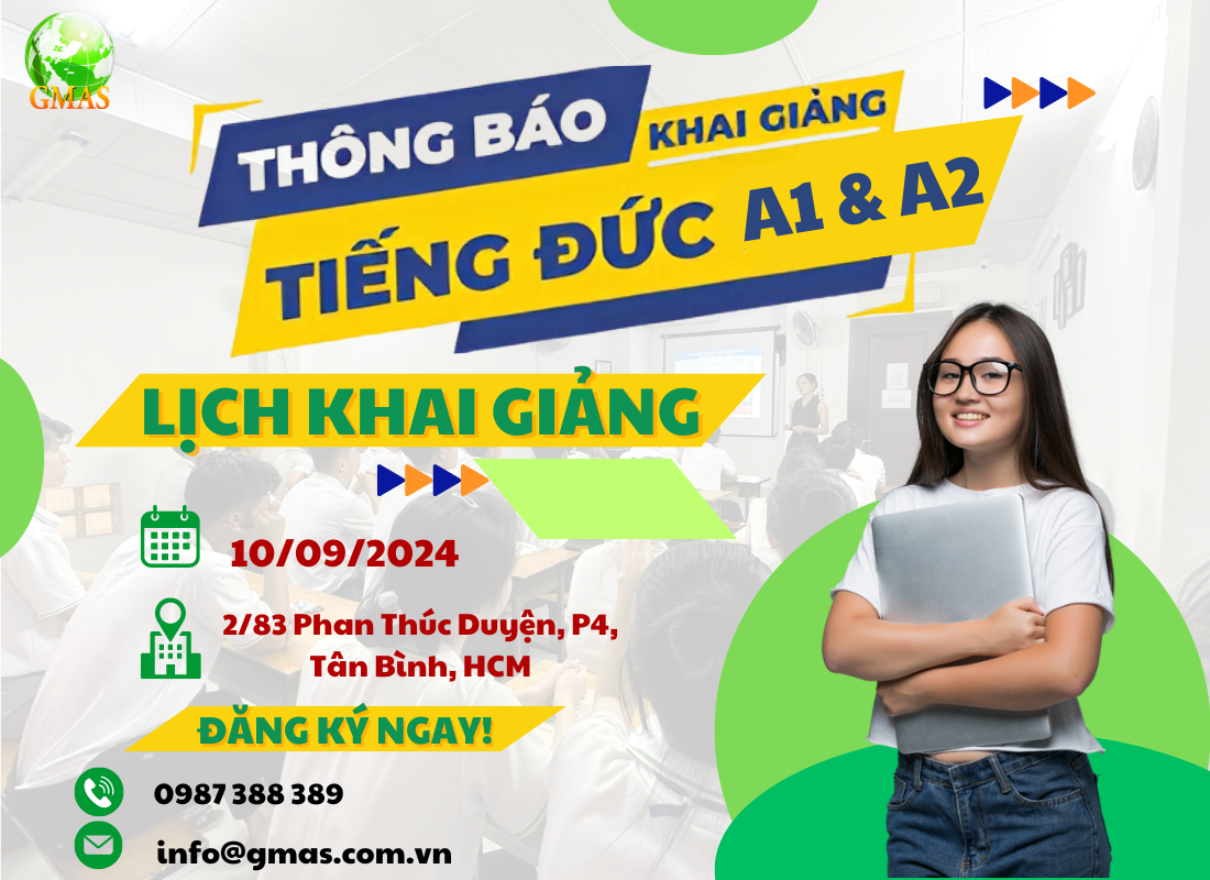 Khai giảng lớp tiếng Đức