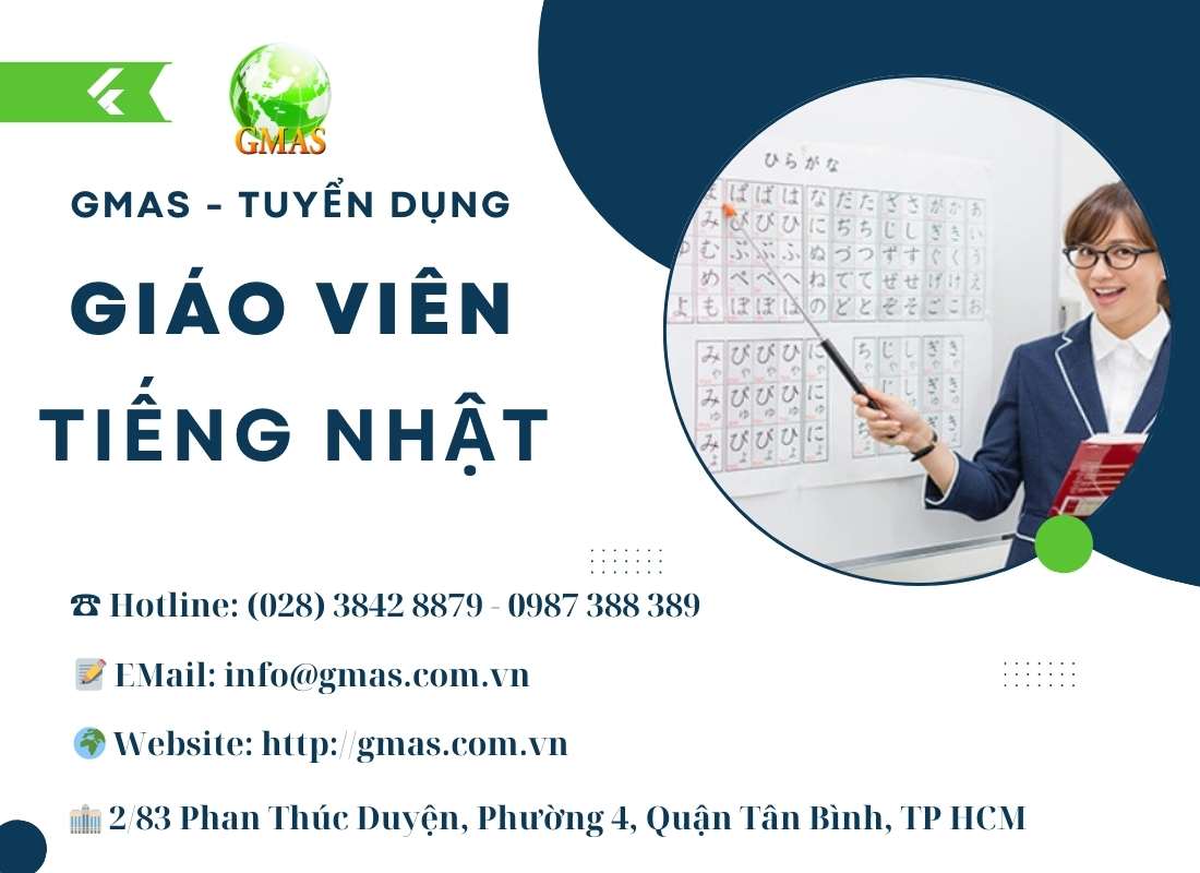 Gmas Cần Tuyển Giáo Viên Tiếng Nhật 20 1