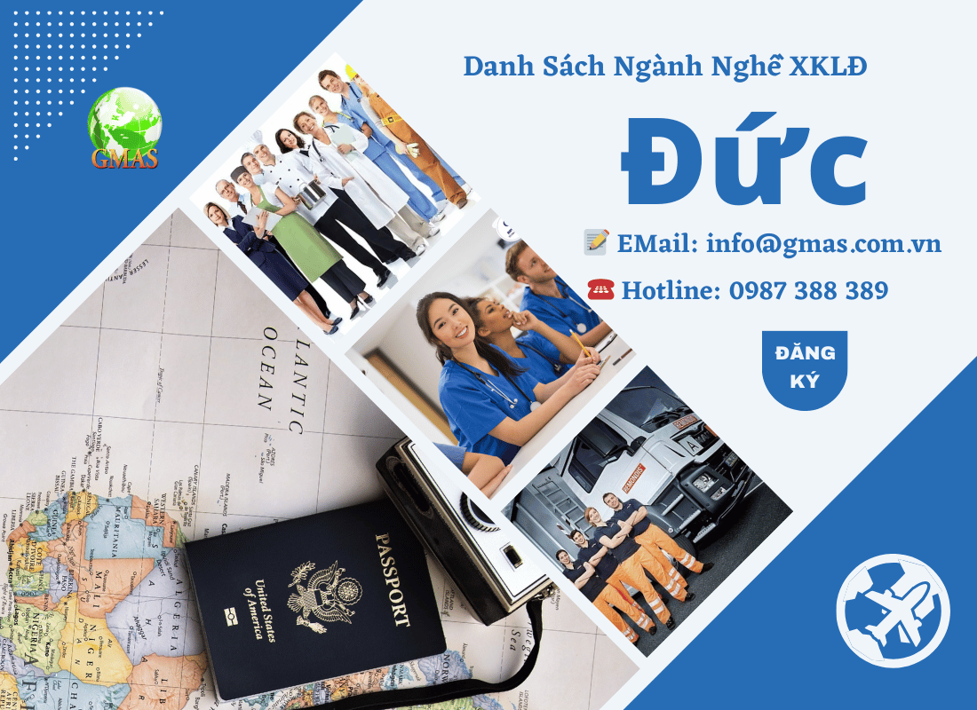 Xuất Khẩu Lao Động Đức: Mức Lương và Chi Phí 101 danh sach nghe xkld duc