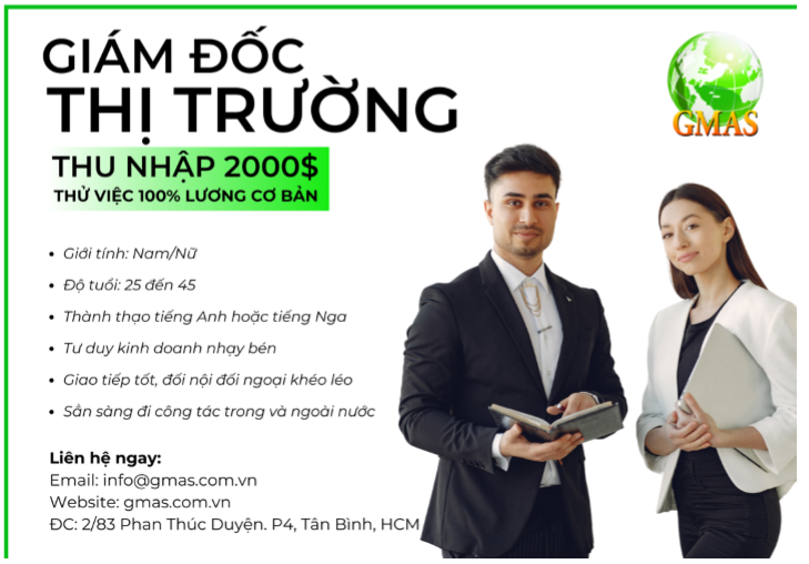 Thông Báo Tuyển Dụng Giám Đốc Thị Trường Tại TPHCM 18 tuyen dung giam doc thi truong