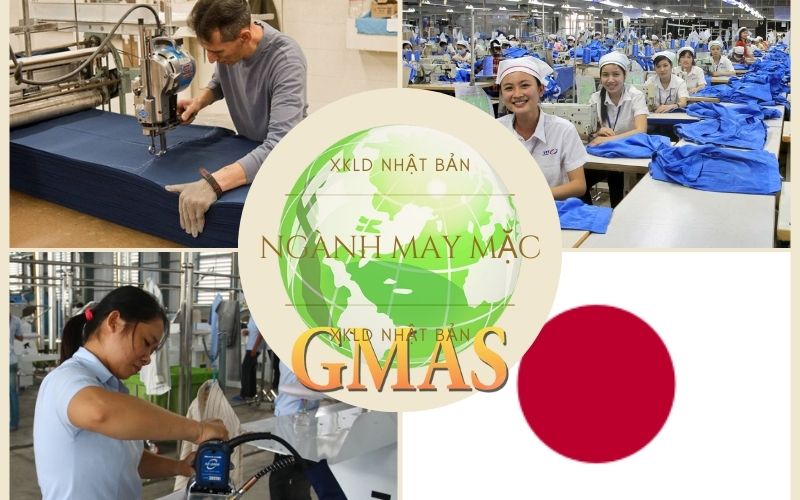 Xuất khẩu lao động ngành may mặc tại Nhật Bản 25 nganh nghe xkld may mac nhat