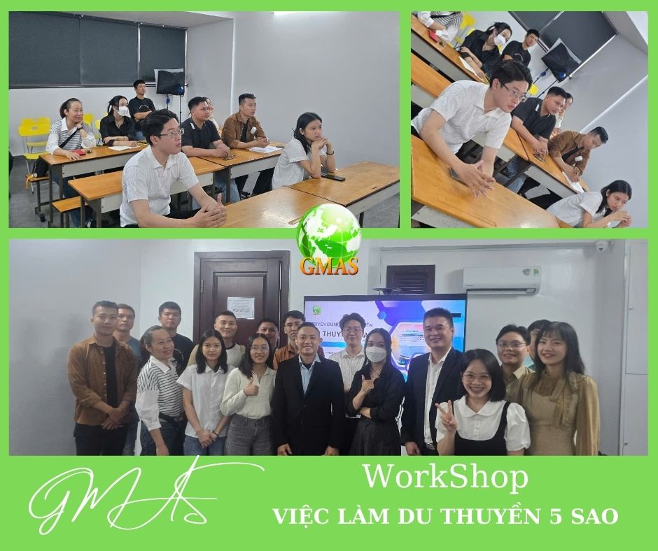 Workshop - Việc làm du thuyền 5 sao - hành trình khởi đầu cùng RWC 14 workshop du thuyen 8 3 2025