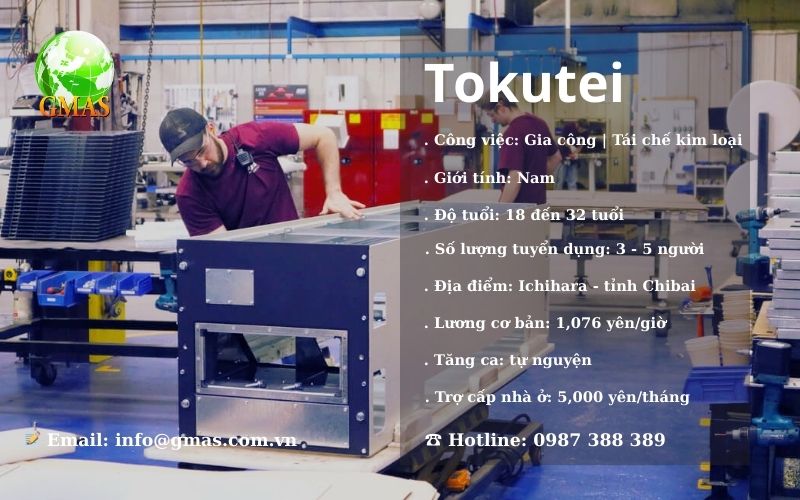 Tokutei – gia công kim loại tại Chiba 25 tokutei gia cong kim loai chiba
