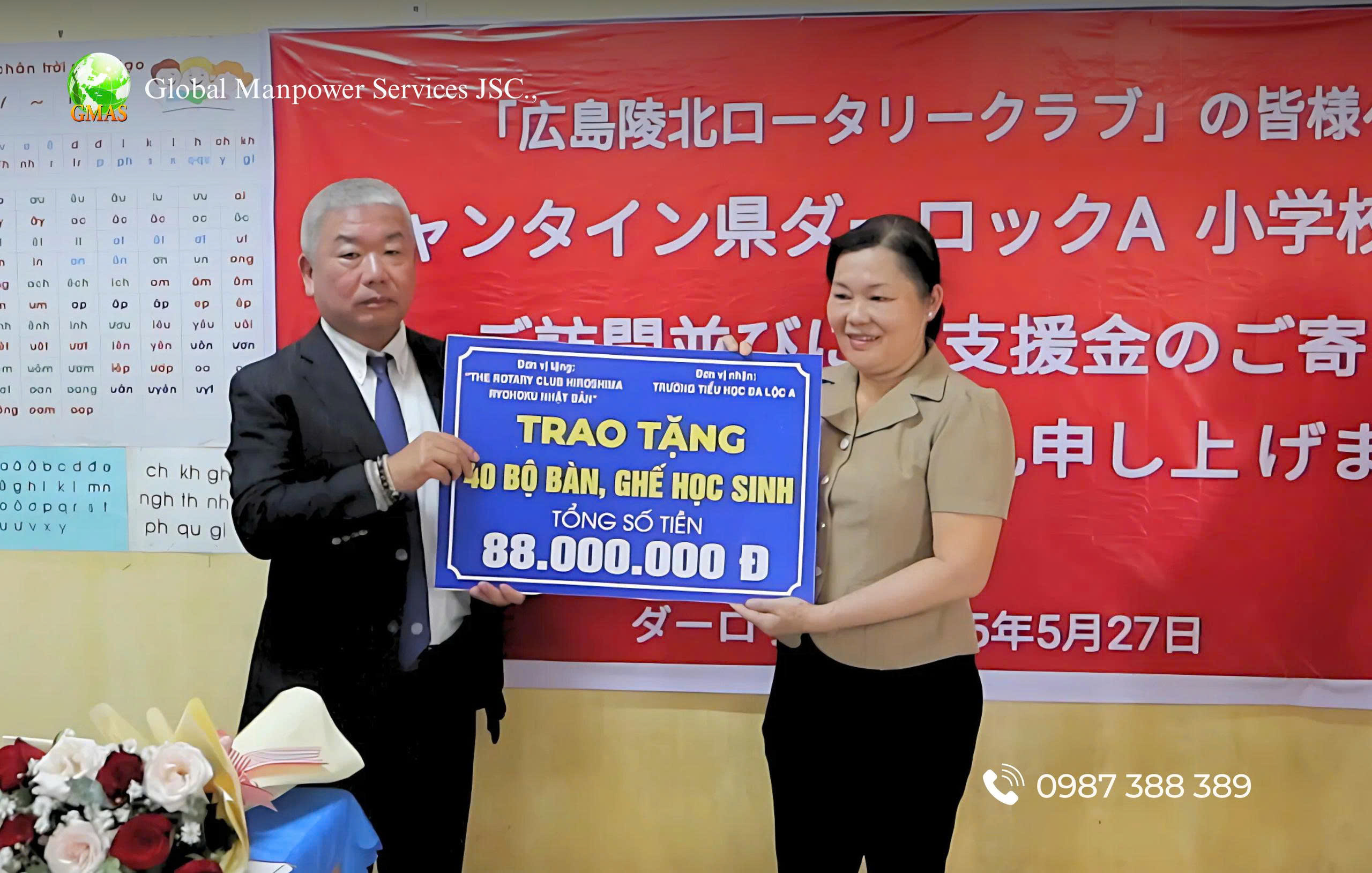 GMAS Đồng Hành Cùng Nghiệp Đoàn Trao Yêu Thương Tại Trà Vinh 28 tang 40 bo ban ghe