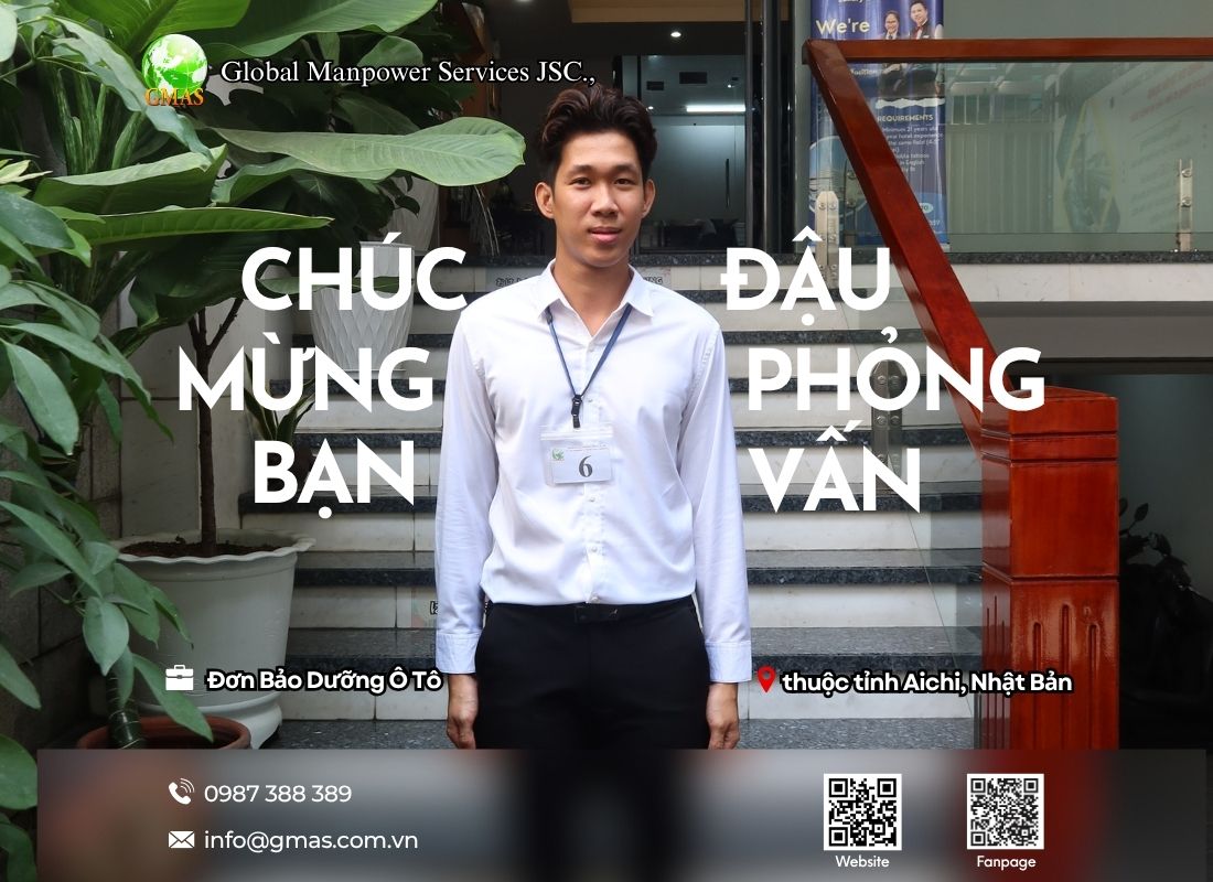 Chúc mừng ứng viên đậu phỏng vấn 18/6/2025 27 so 6 dau pv