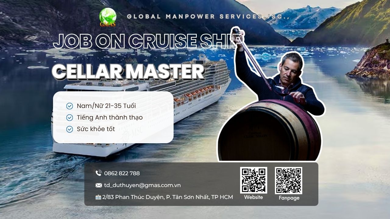 Tuyển dụng Quản Lý Hầm Rượu Cellar Master cho du thuyền quốc tế 22 quan ly ham ruou cellar master 1