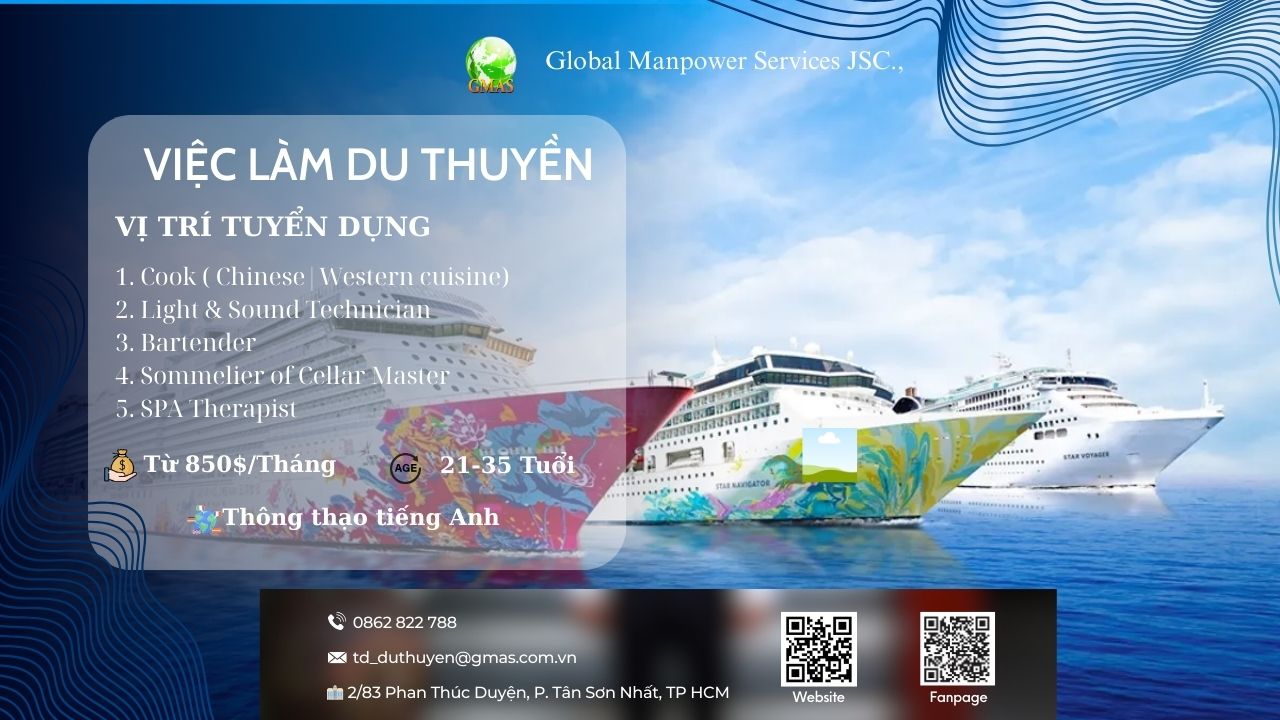 star dream cruises tuyen dung 12 7 2025