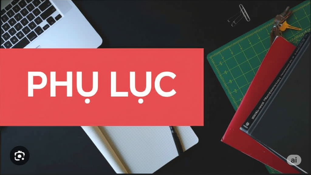 PHỤ LỤC THÔNG TIN 105 PL