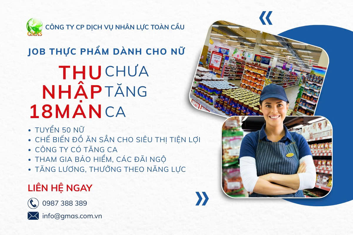 don thuc pham cua hang tien loi