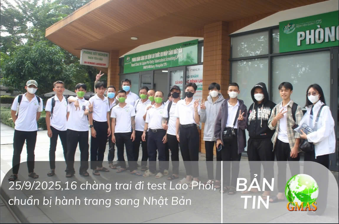Dẫn học viên kiểm tra lao phổi hoàn thiện hồ sơ 24 gmas dan hoc vien kiem tra suc khoe 9 2025