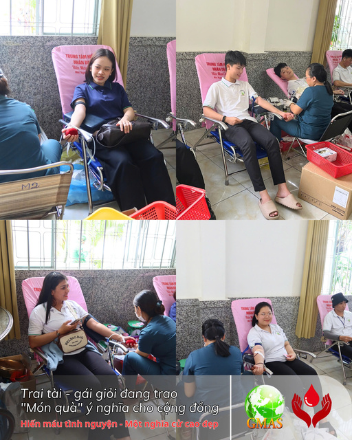 Gmas tham gia ngày hội hiến máu nhân đạo 27 hien mau 1