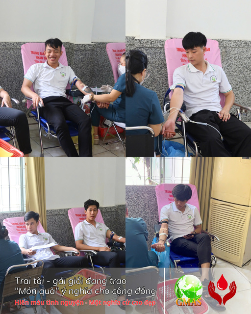Gmas tham gia ngày hội hiến máu nhân đạo 31 hien mau 2