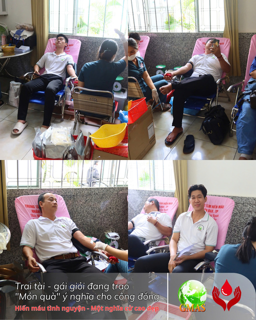 Gmas tham gia ngày hội hiến máu nhân đạo 30 hien mau 3