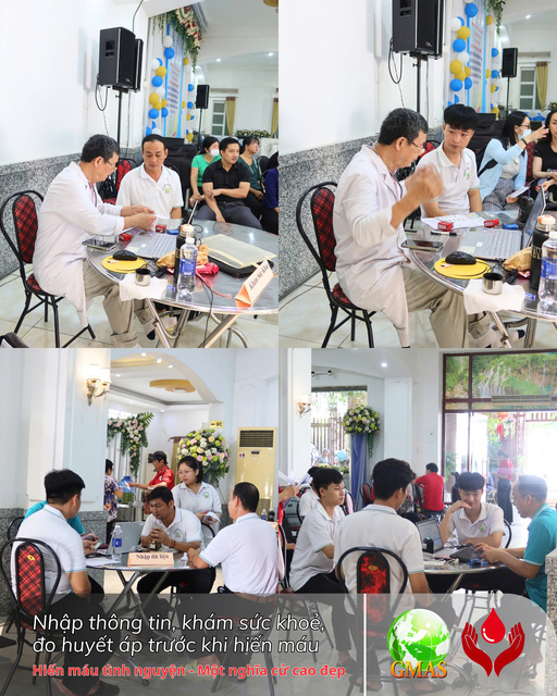 Gmas tham gia ngày hội hiến máu nhân đạo 26 kham suc khoe de hien mau