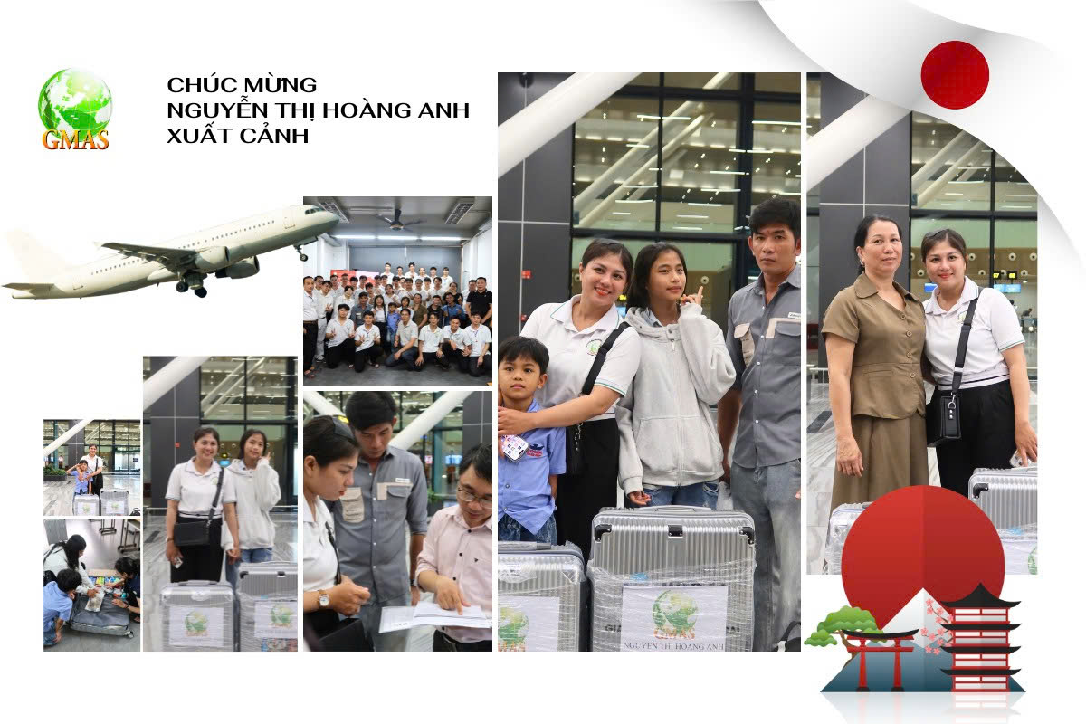 Chúc mừng Hoàng Anh xuất cảnh thành công 14 chuc mug hoang anh xuat canh 1