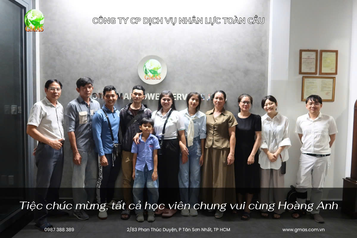 Chúc mừng Hoàng Anh xuất cảnh thành công 29 gd ha chup luu niem