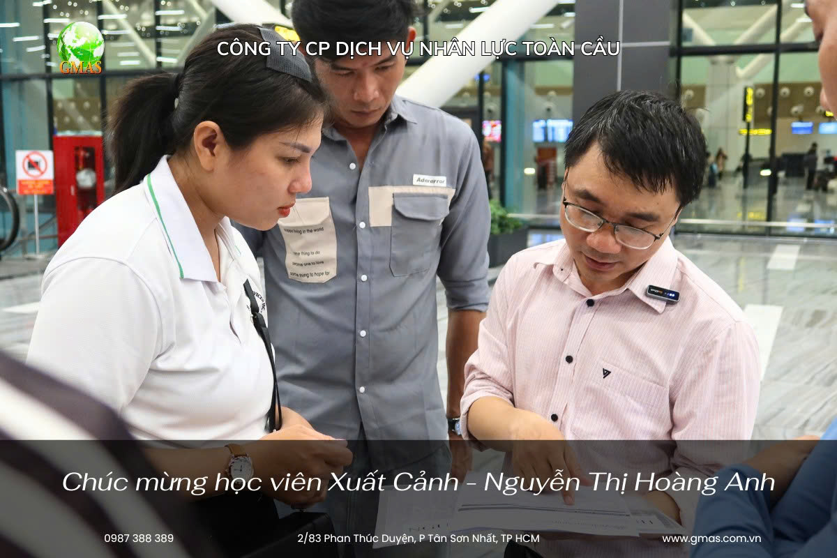 Chúc mừng Hoàng Anh xuất cảnh thành công 31 huong dan bay