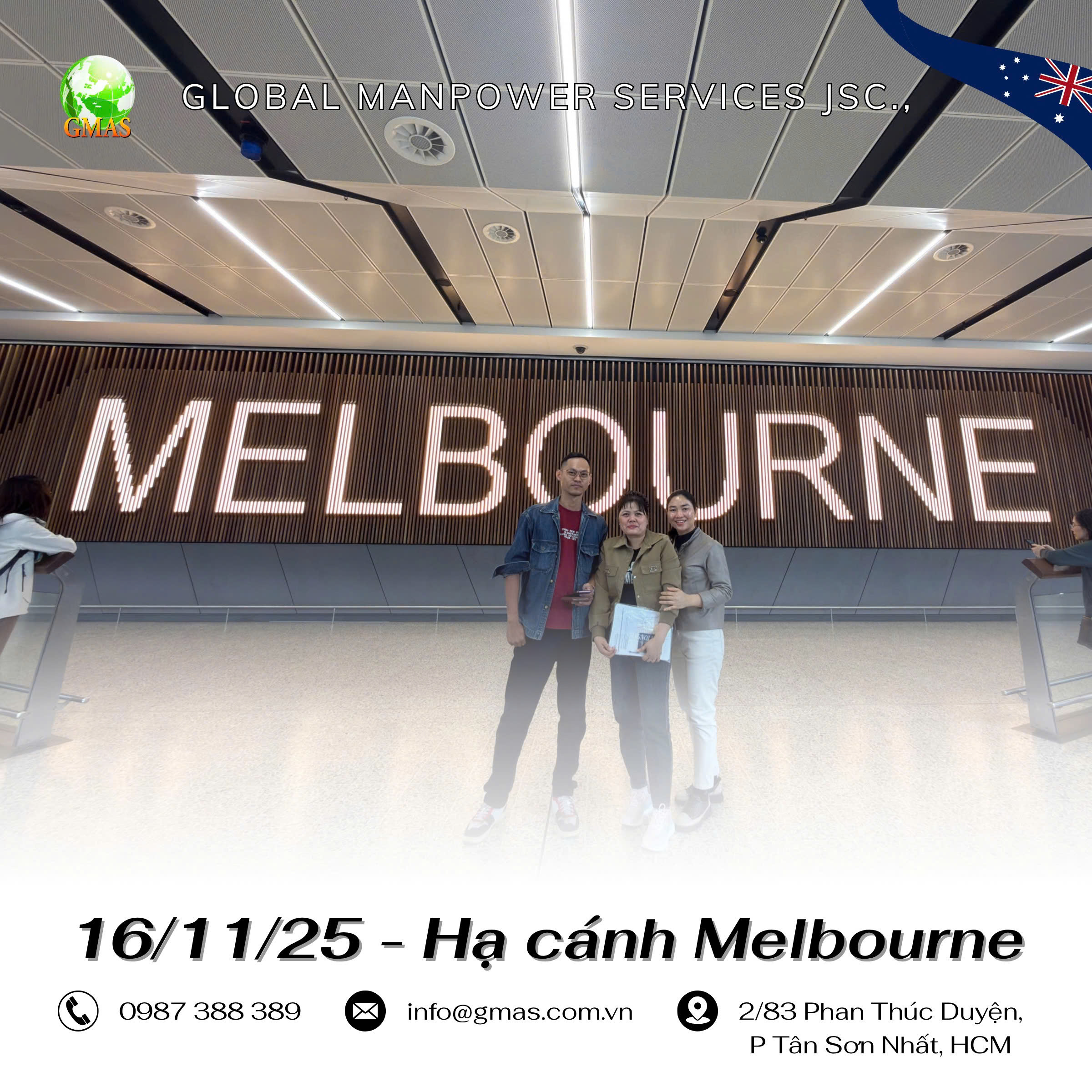 Chúc mừng Nhật Minh đi Úc visa 482 thành công 31 minh 482 den uc