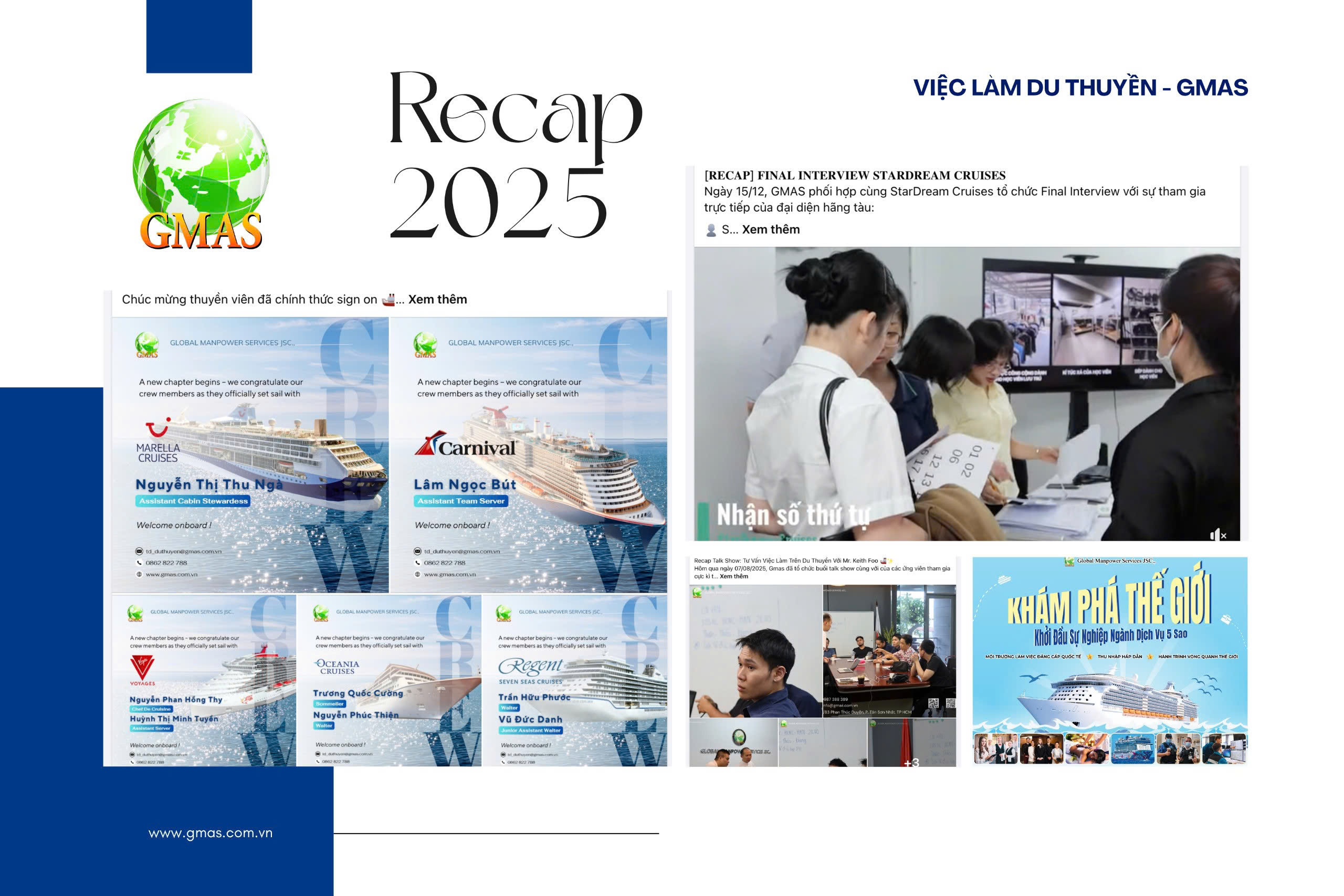 RECAP 2025 CÙNG GMAS 26 Recap Du Thuyền 2025