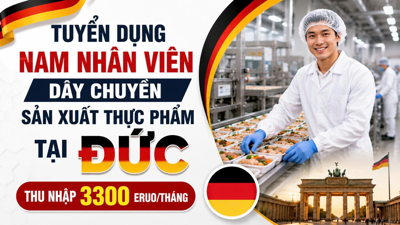 TUYEN DUNG NAM NHAN VIEN DAY CHUYEN SAN XUAT THUC PHAM TAI DUC