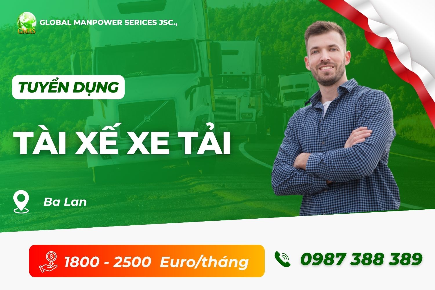 Gmas - Tuyển Dụng Lao Động Làm Việc Nước Ngoài 25 4 4