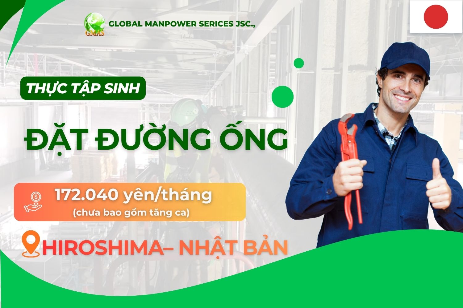 Gmas - Tuyển Dụng Lao Động Làm Việc Nước Ngoài 17 Dat duong ong
