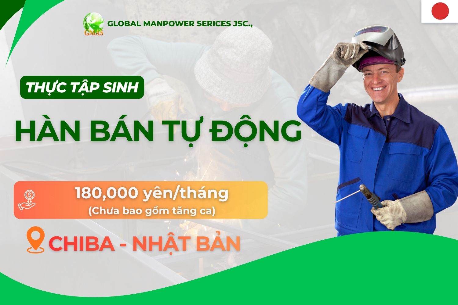 Gmas - Tuyển Dụng Lao Động Làm Việc Nước Ngoài 20 Han ban tu dong