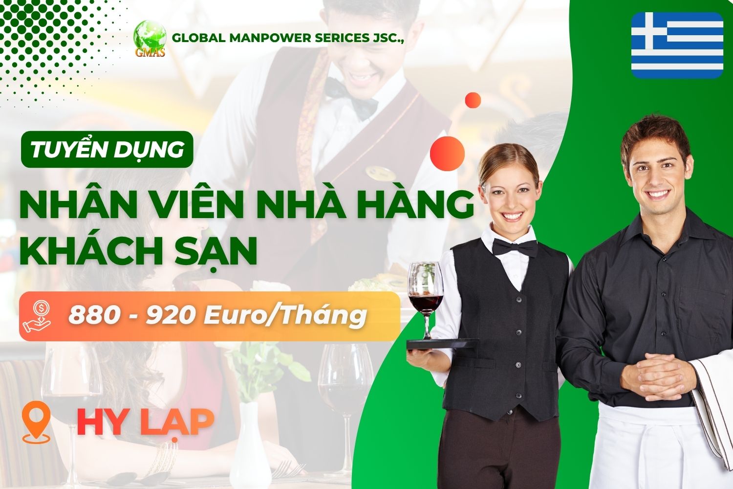 Tuyen Dung nhan vien nha hang khach san