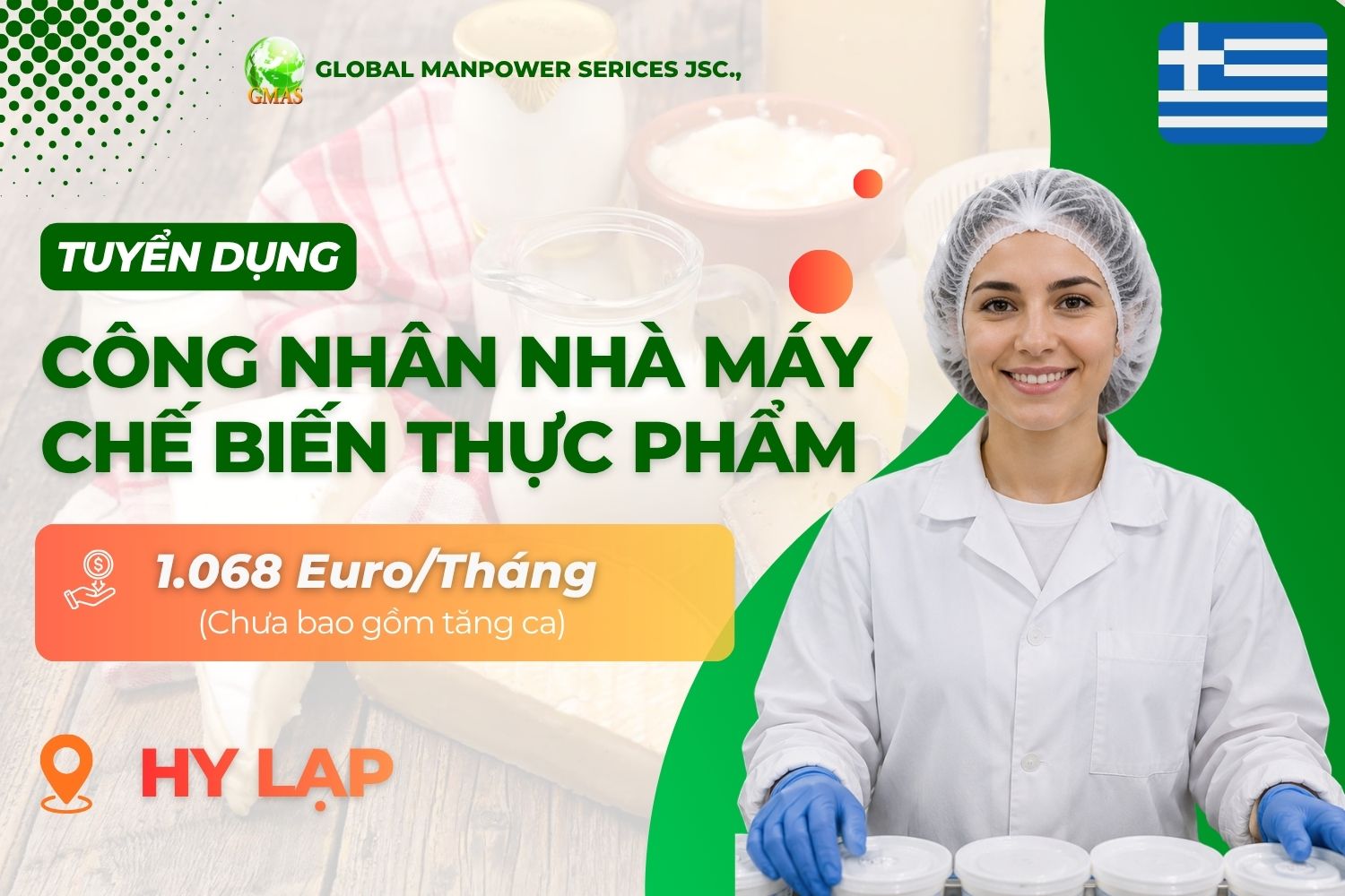 Gmas - Tuyển Dụng Lao Động Làm Việc Nước Ngoài 23 CONG NHAN NHA MAY CHE BIEN THUC PHAM