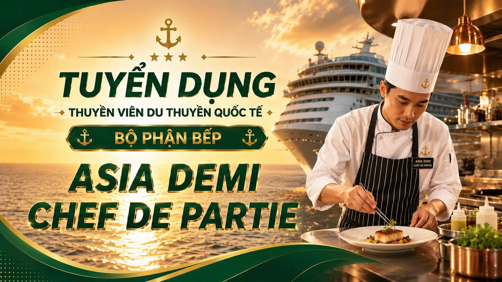 asia demi chef de partie