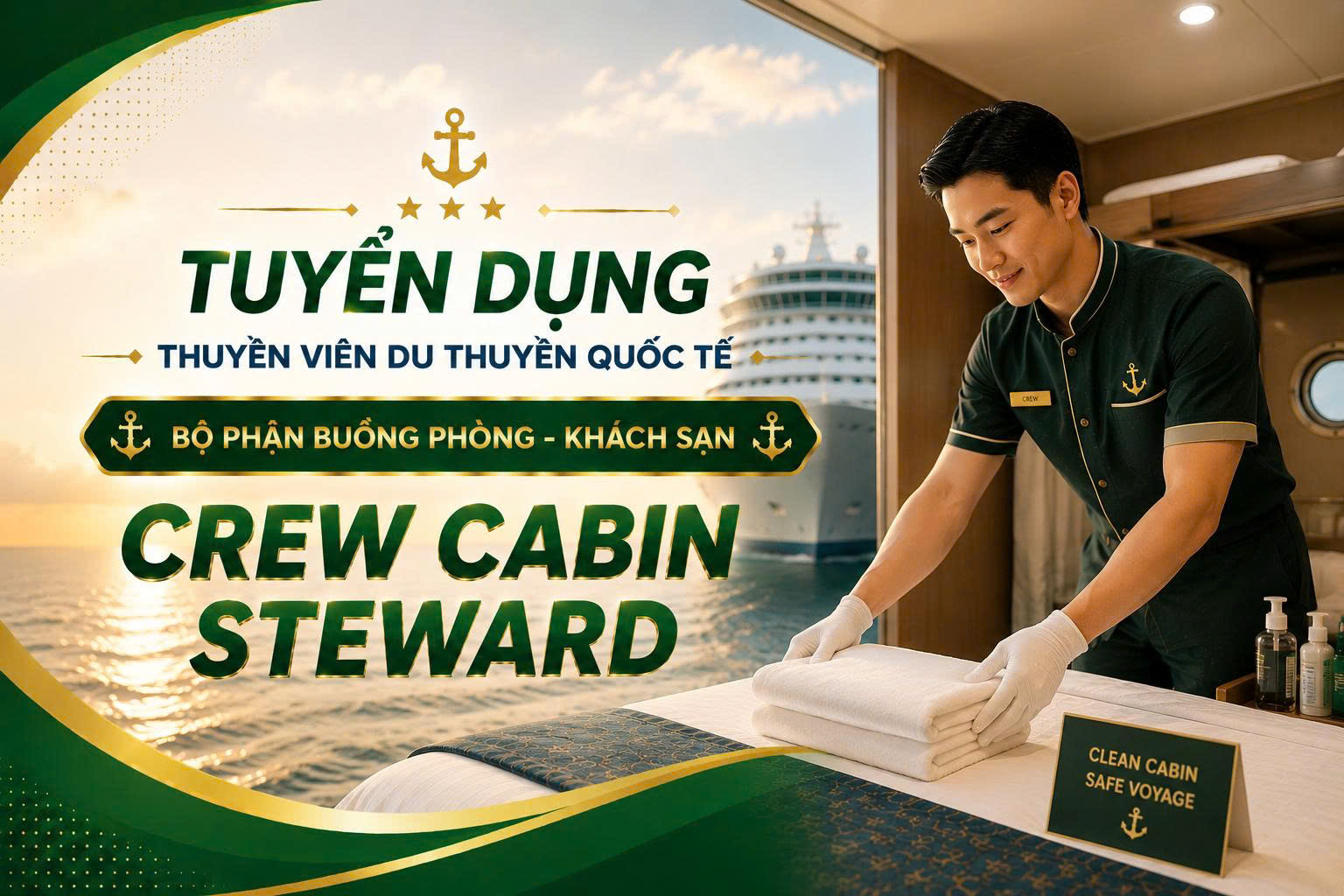 crew cabin steward