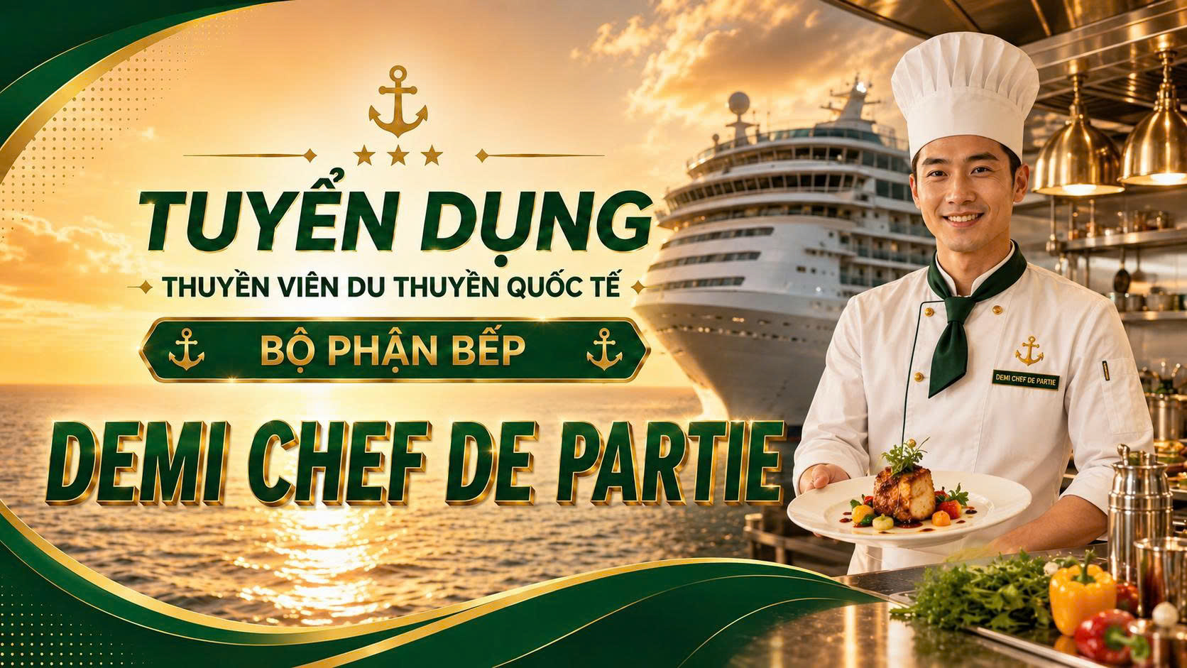 demi chef de partie
