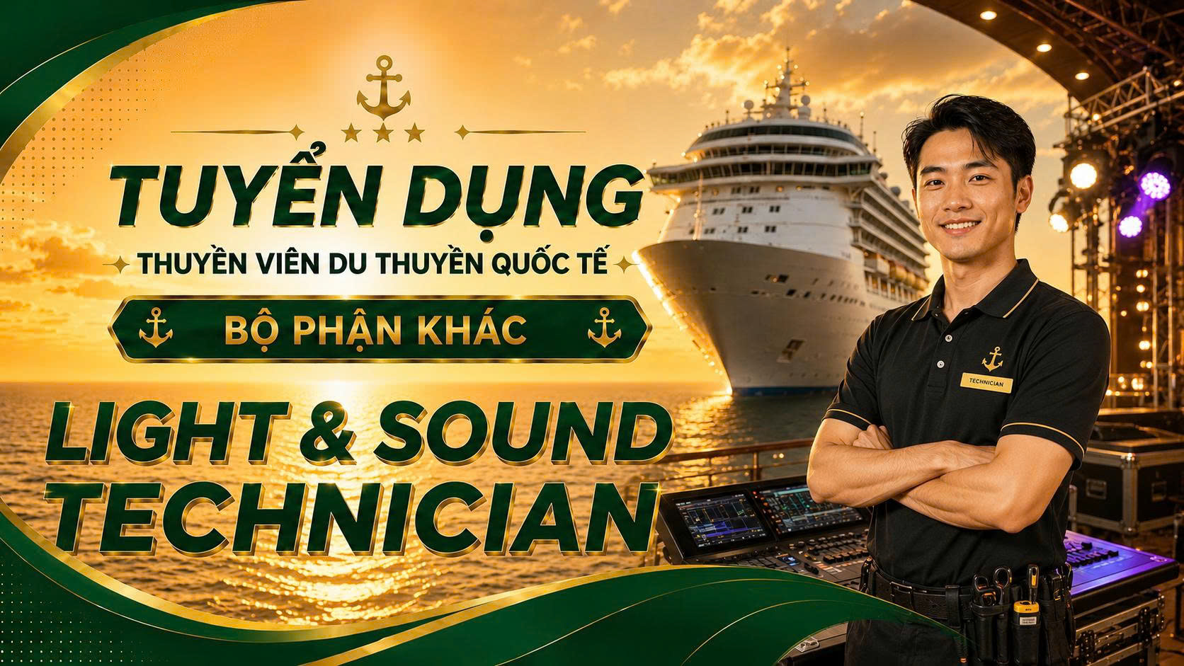 light sound technician