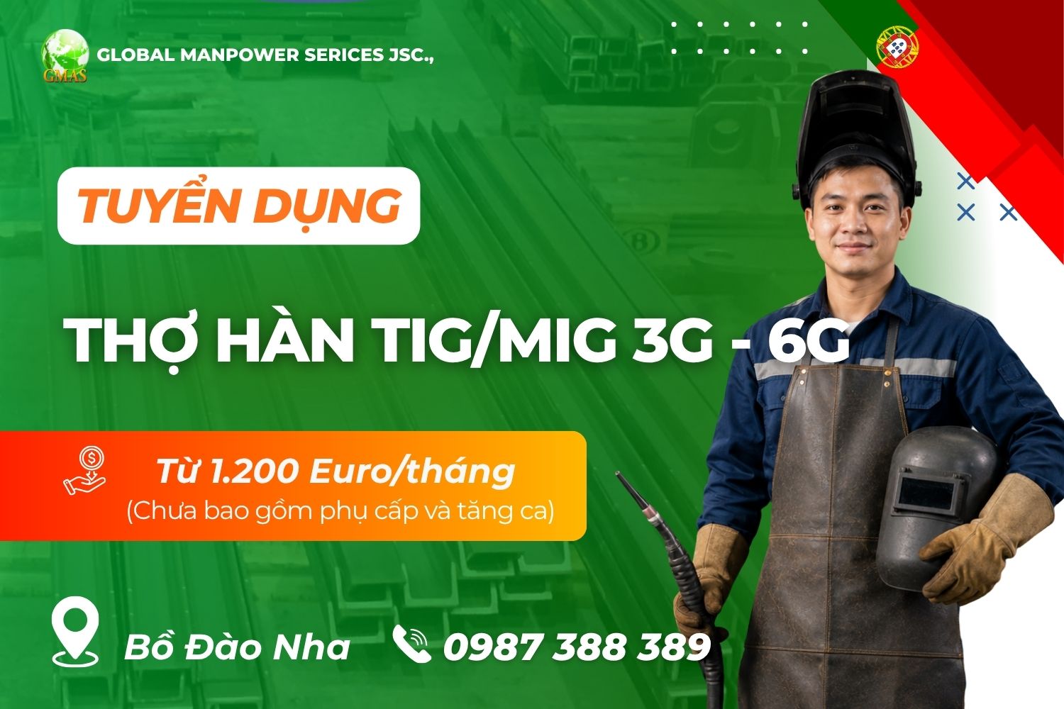 Gmas - Tuyển Dụng Lao Động Làm Việc Nước Ngoài 25 Tho han 1