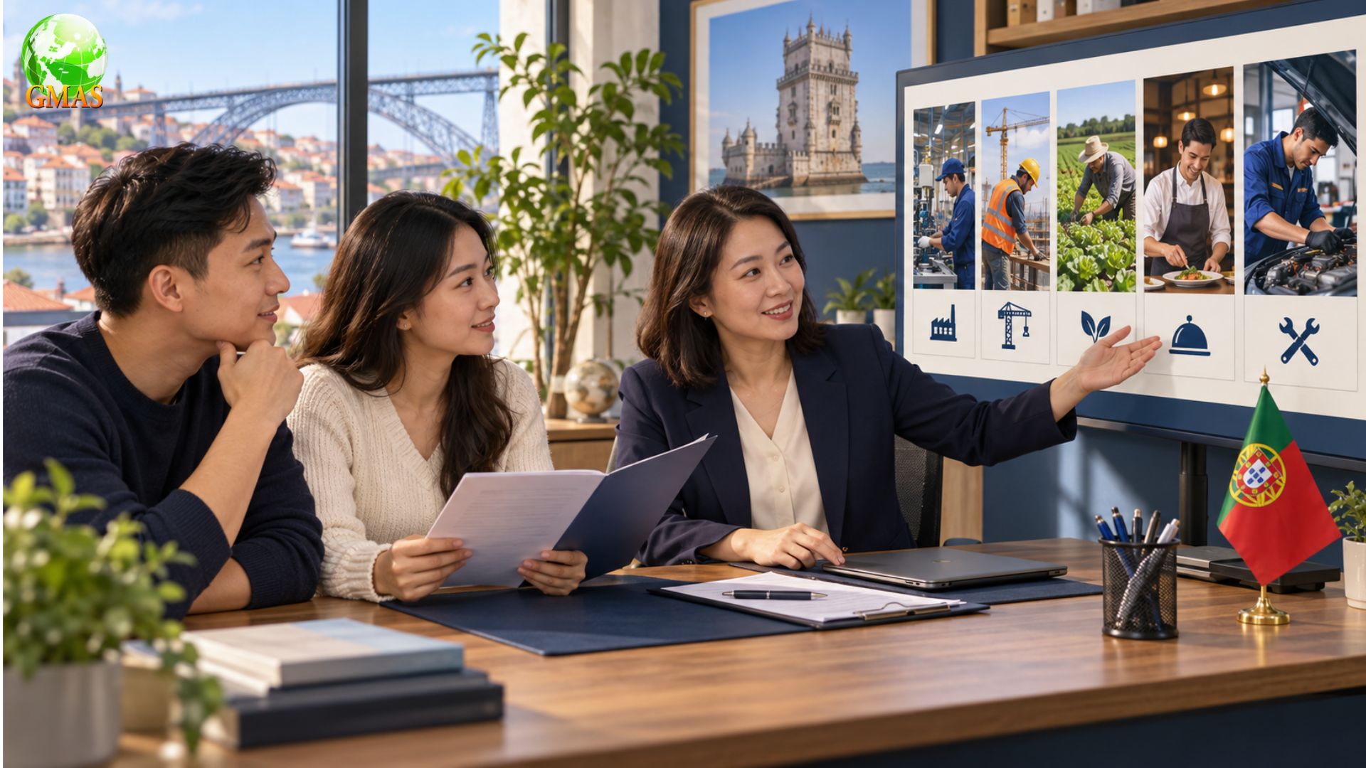 Các ngành nghề tại Bồ Đào Nha