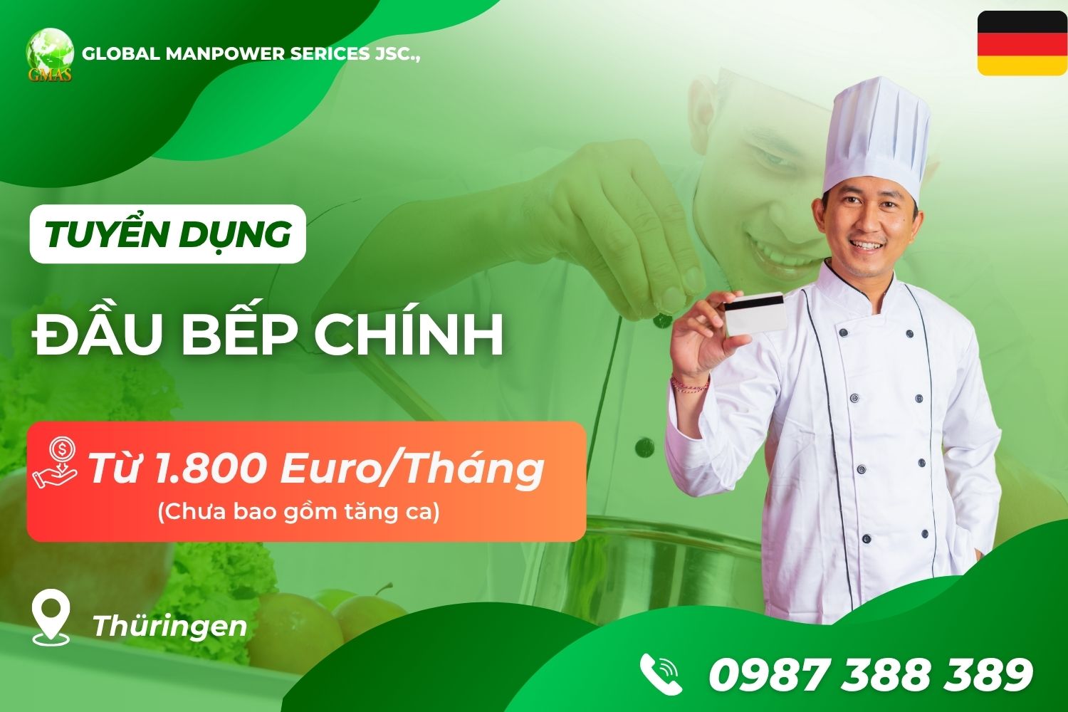 Gmas - Tuyển Dụng Lao Động Làm Việc Nước Ngoài 11 dau bep chinh 18ab