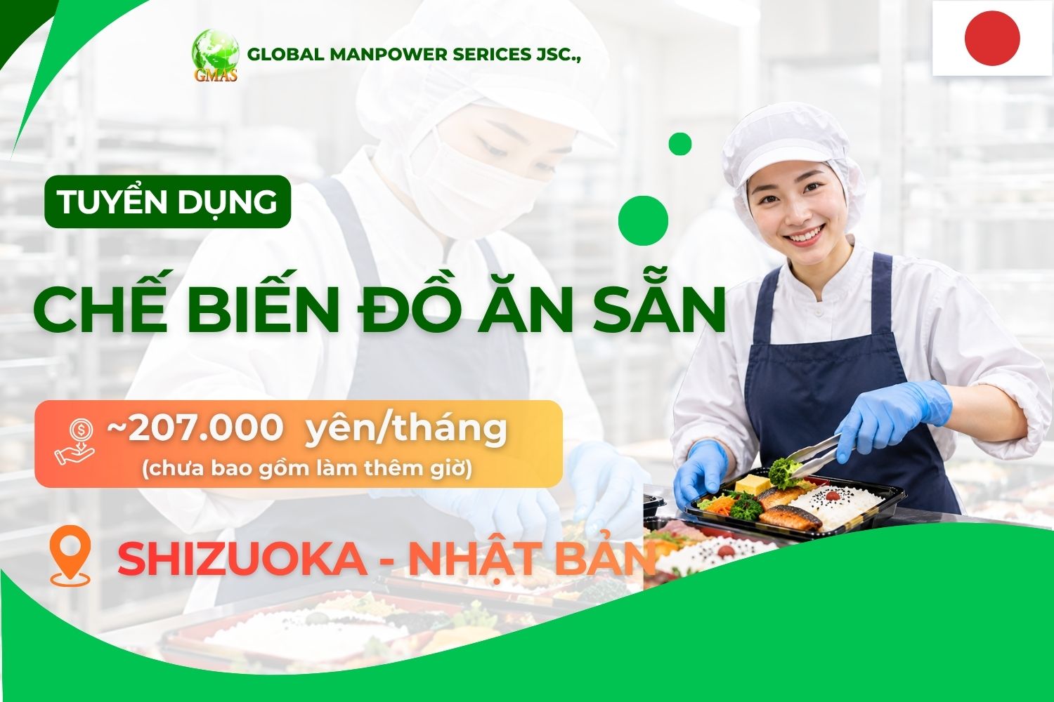 Gmas - Tuyển Dụng Lao Động Làm Việc Nước Ngoài 7 che bien do an san w
